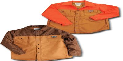 Brown/Orange Duck Shirt, by Dan's Hunting Gear