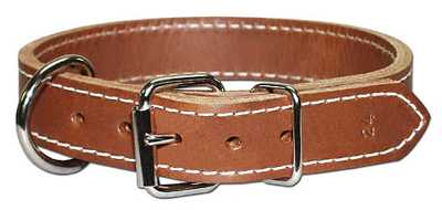 Collar, 3/4" Dee-In-Front leather